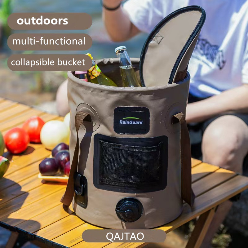 Fishing Bag Waterproof - 25-литровое портативное складное ведро для путешествий