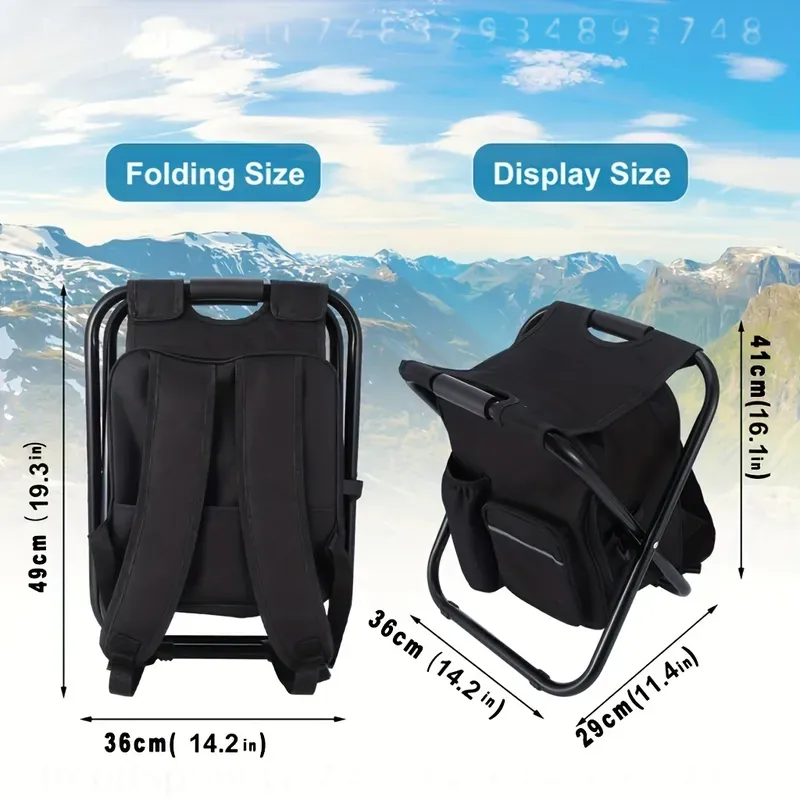Портативный складной рыболовны – обзор и цена Fishing Backpack