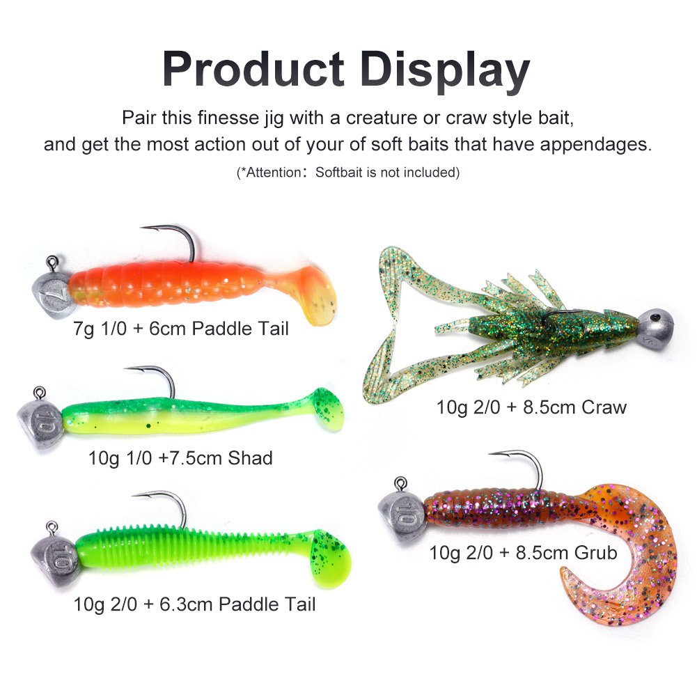 Рыболовные крючки Noeby, 7 г,  – обзор и цена Fishing Belt