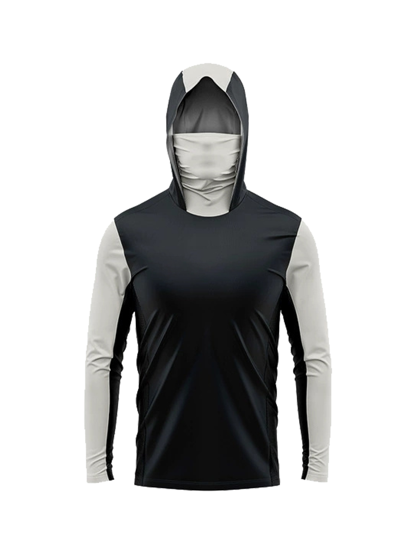 Мужская рубашка с капюшоном дл – обзор и цена Fishing Mask Sun Protection