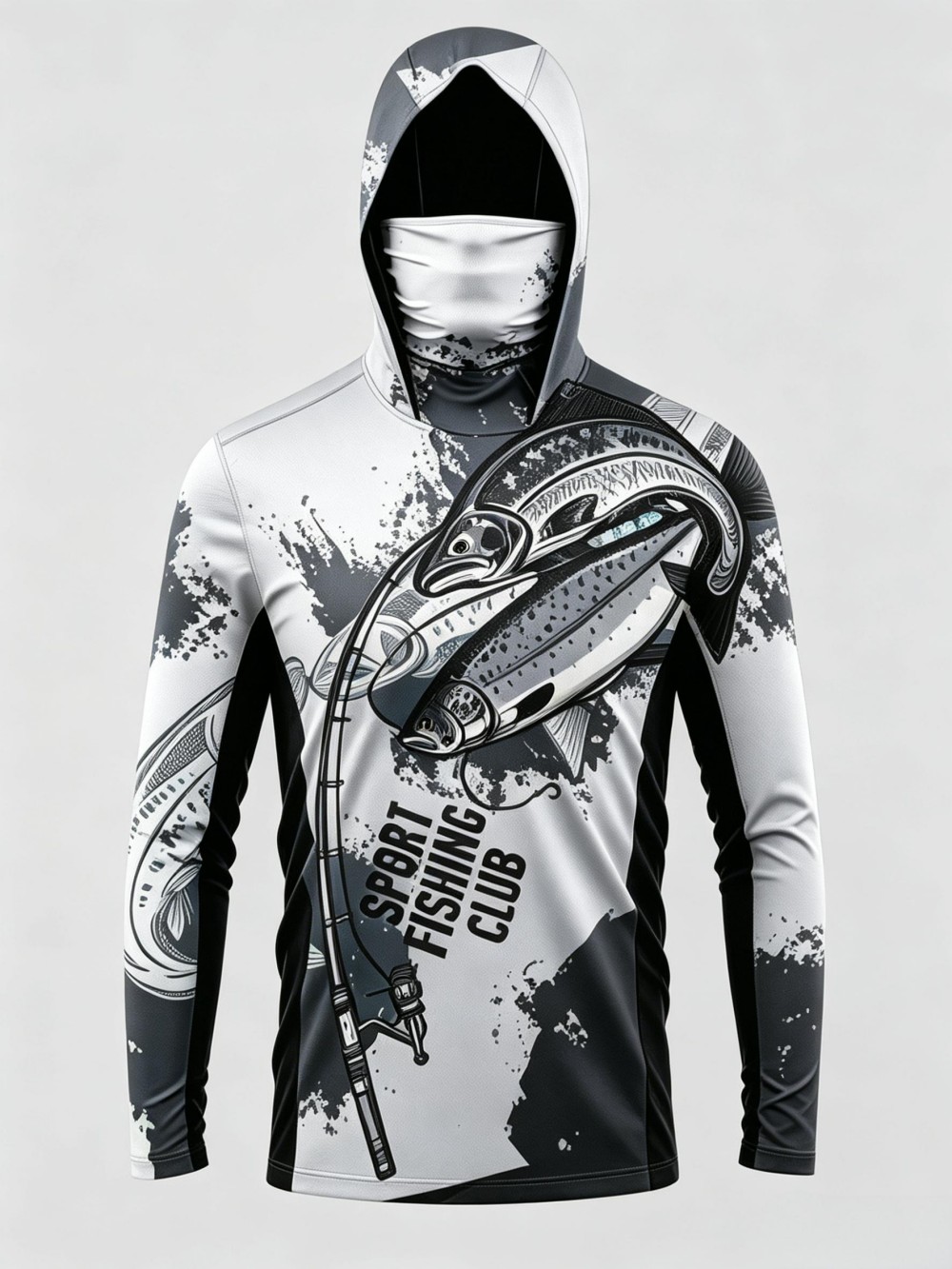 Мужская толстовка для рыбалки  – обзор и цена Fishing Hoodie